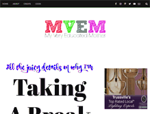 Tablet Screenshot of myveryeducatedmother.com